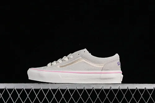 All categories Vans Vans series Vans Low Vans low-top Vans Style 36 Vans high-end branch line off-white embroidered low-top casual skateboard shoes VN000CRPGRN